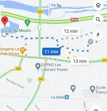 Logement, Jardin, Jacuzzi Garage Le Soler