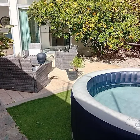 Apartamento Logement, Jardin, Jacuzzi Garage